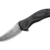 Synergy 3 Damascus G10 Cf Black Trailing Point|CIVIVI Online