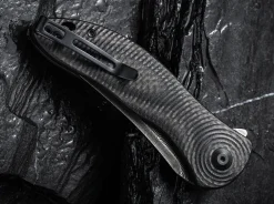 Synergy 3 Damascus G10 Cf Black Trailing Point|CIVIVI Online