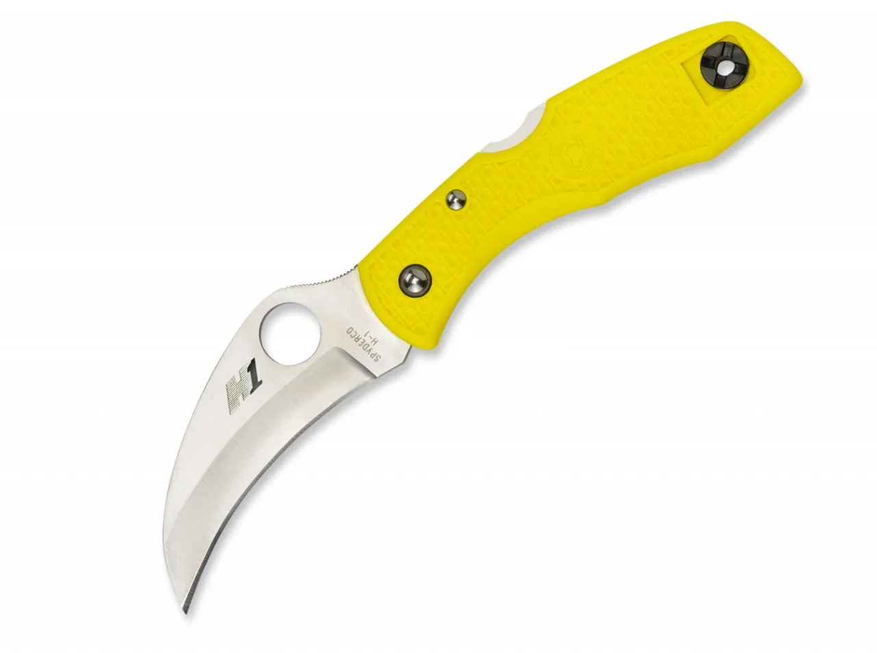 Tasman Salt H1 Plain Yellow|Spyderco Discount
