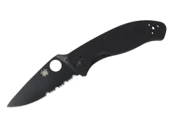 Tenacious Black Combination|Spyderco Hot