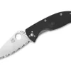 Tenacious Lightweight Serrated|Spyderco Online