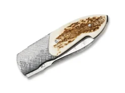 Timeless Titanium Stag Damascus|Viper