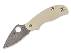Urban Slipit Ivory G10 Damascus|Spyderco Outlet