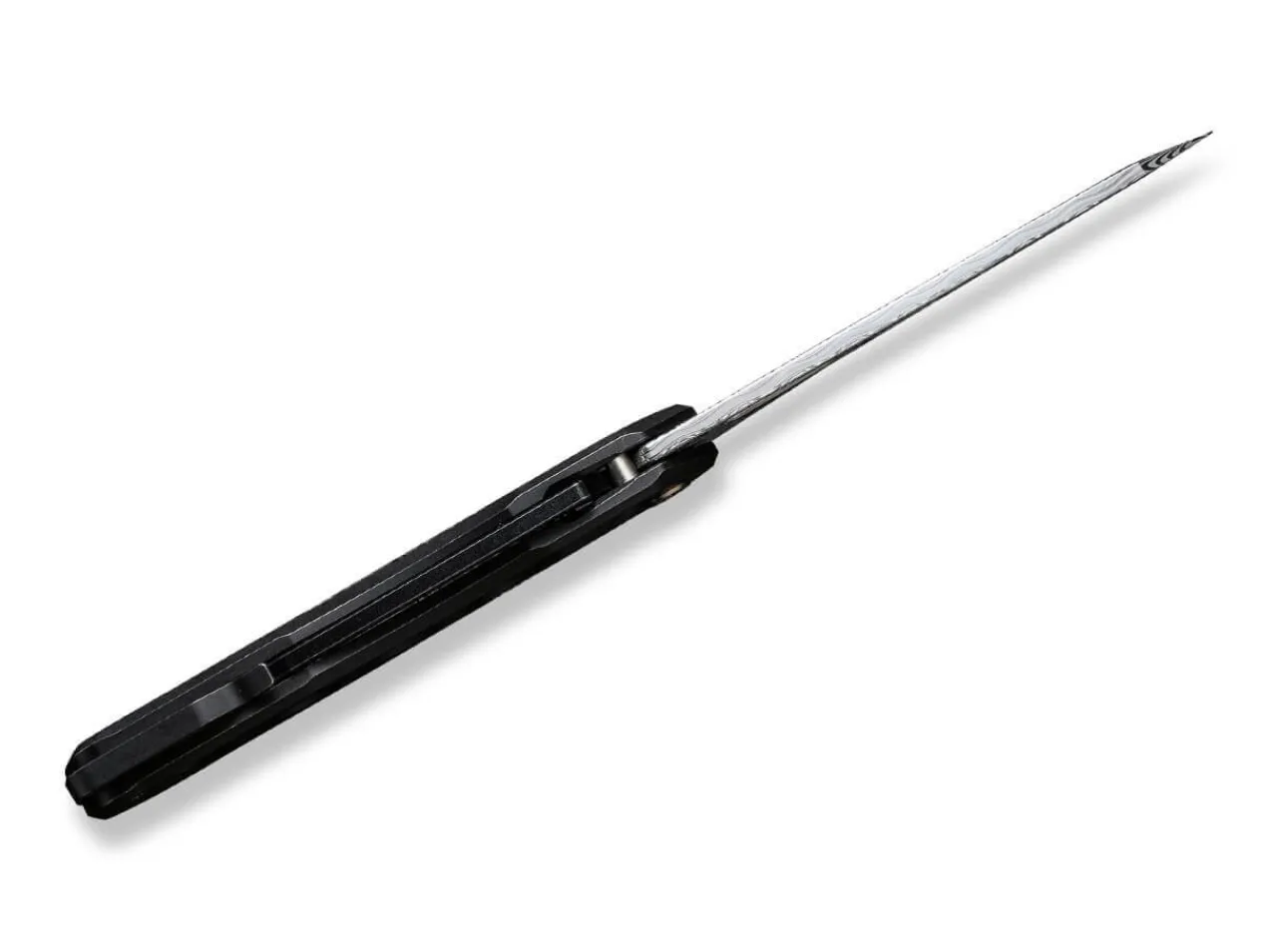 Vision R Titanium Black Damascus|WE Knife Best