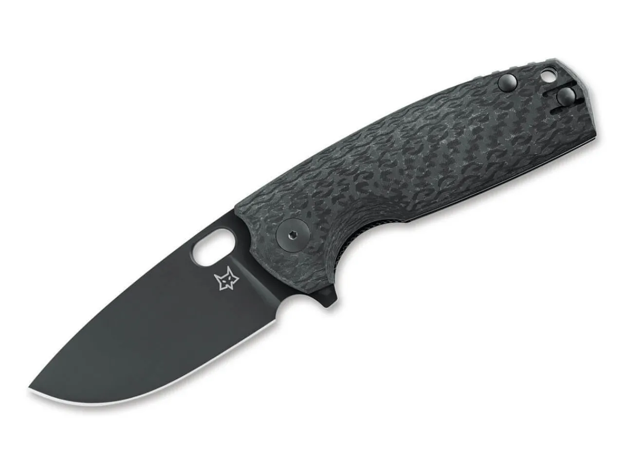 Vox Core Cf Black Pvd|Fox Knives Discount